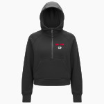 AURORA HIGH SCHOOL HOUN DAWGS <span class="pdp-name-mascot">AURORA HOUN DAWGS</span> lululemon Women's Scuba Oversized Half-Zip Hoodie Front Thumbnail
