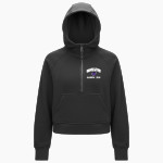 Woodlawn Panthers <span class="pdp-name-mascot">Woodlawn Panthers</span> lululemon Women's Scuba Oversized Half-Zip Hoodie Front Thumbnail