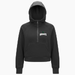PROCTOR ACADEMY HORNETS <span class="pdp-name-mascot">PROCTOR ACADEMY HORNETS</span> lululemon Women's Scuba Oversized Half-Zip Hoodie Front Thumbnail