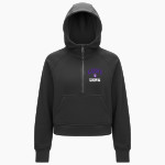 LUHI Lions <span class="pdp-name-mascot">Lutheran Lions</span> lululemon Women's Scuba Oversized Half-Zip Hoodie Front Thumbnail