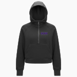 KEYSTONE HIGH SCHOOL Wildcats Online Store <span class="pdp-name-mascot">KEYSTONE WILDCATS</span> lululemon Women's Scuba Oversized Half-Zip Hoodie Front Thumbnail