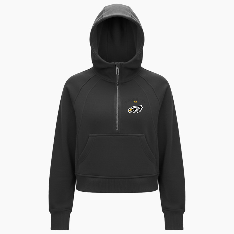 YES PREP EISENHOWER EAGLES <span class="pdp-name-mascot">YES PREP EISENHOWER EAGLES</span> lululemon Women's Scuba Oversized Half-Zip Hoodie
