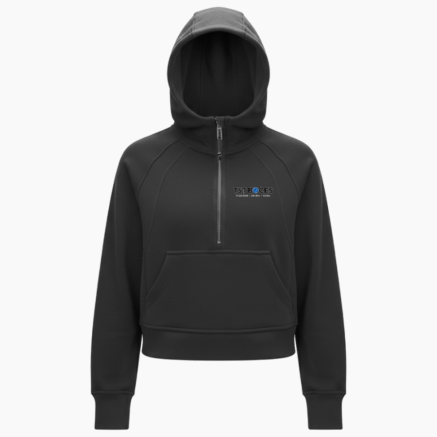 TST BOCES TST BOCES <span class="pdp-name-mascot">Tompkins-Seneca-Tioga Board of Cooperative Educational Services</span> lululemon Women's Scuba Oversized Half-Zip Hoodie