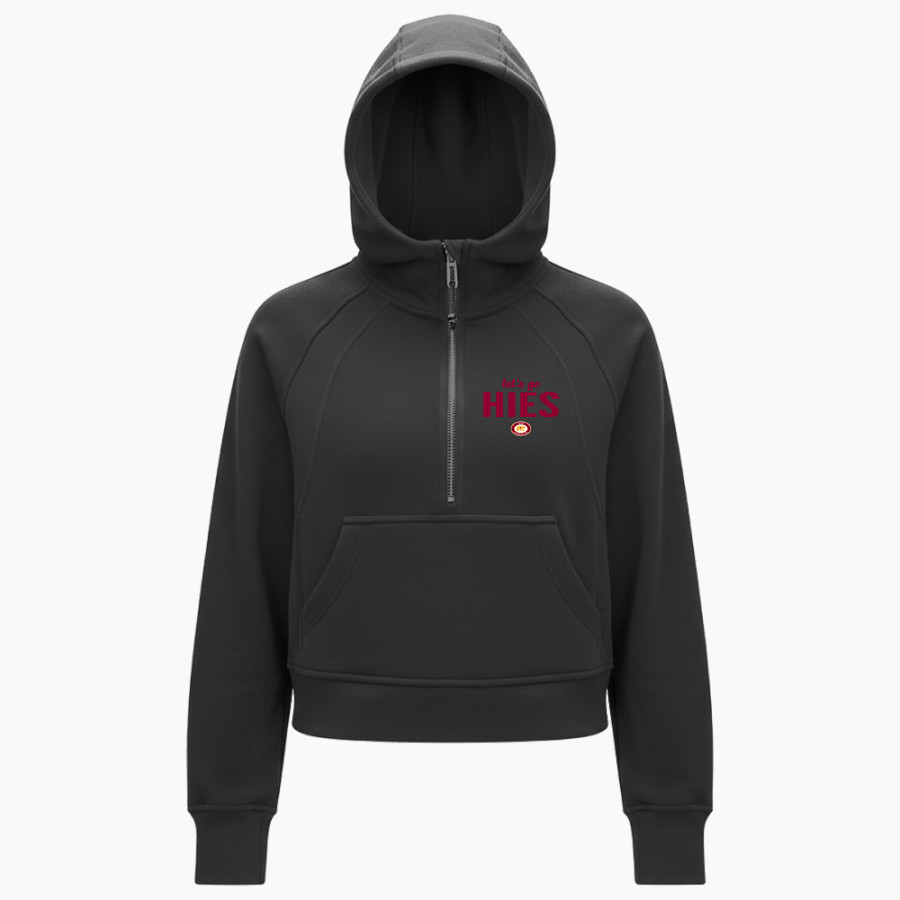 HIES Golden Bears <span class="pdp-name-mascot">HIES Golden Bears</span> lululemon Women's Scuba Oversized Half-Zip Hoodie