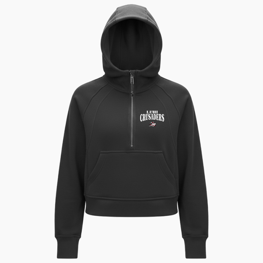 LuHi Crusaders <span class="pdp-name-mascot">LuHi Crusaders</span> lululemon Women's Scuba Oversized Half-Zip Hoodie