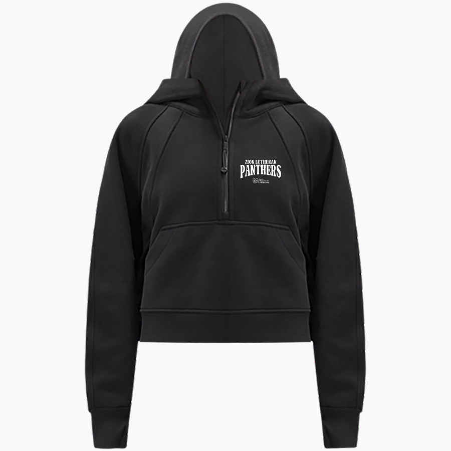 Zion Lutheran School Panthers lululemon Women's Scuba Oversized Half-Zip Hoodie