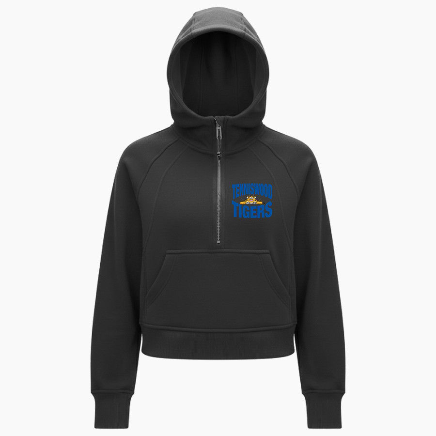 Tenniswood Tigers <span class="pdp-name-mascot">Tenniswood Elementary School Tigers</span> lululemon Women's Scuba Oversized Half-Zip Hoodie