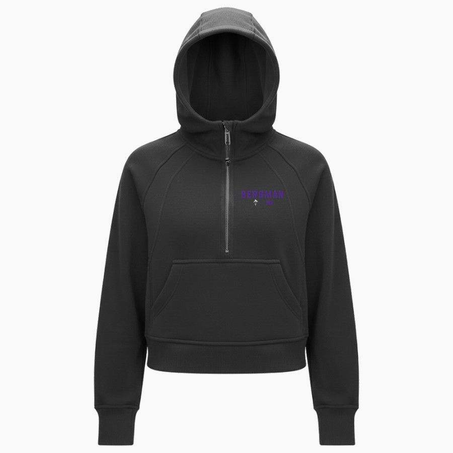 Bergman Dolphins <span class="pdp-name-mascot">Frank V. Bergman Elementary Dolphins</span> lululemon Women's Scuba Oversized Half-Zip Hoodie