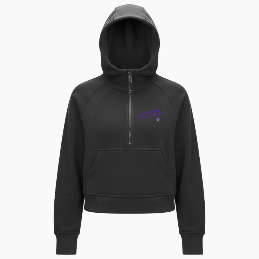 NEW ROCHELLE HIGH SCHOOL HUGUENOTS <span class="pdp-name-mascot">NEW ROCHELLE HUGUENOTS</span> lululemon Women's Scuba Oversized Half-Zip Hoodie
