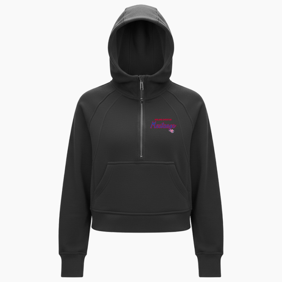 MIDLAND CHRISTIAN SCHOOL MUSTANGS <span class="pdp-name-mascot">MIDLAND MUSTANGS</span> lululemon Women's Scuba Oversized Half-Zip Hoodie