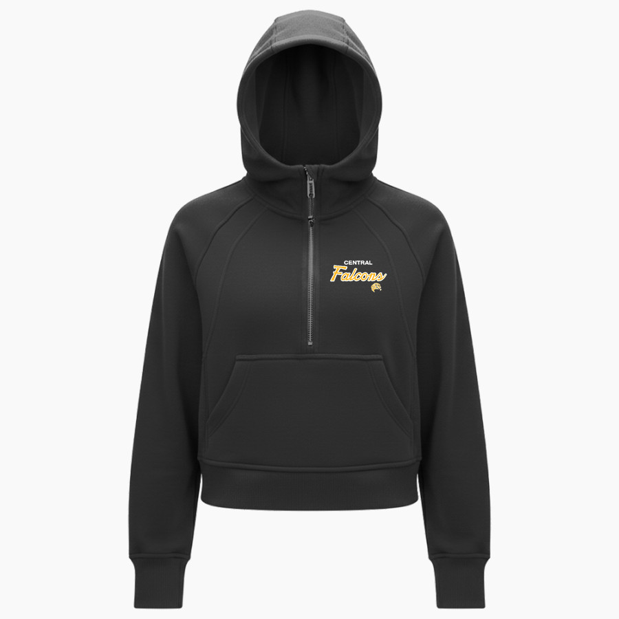 CENTRAL TECH SCHOOL FALCONS <span class="pdp-name-mascot">CENTRAL FALCONS</span> lululemon Women's Scuba Oversized Half-Zip Hoodie