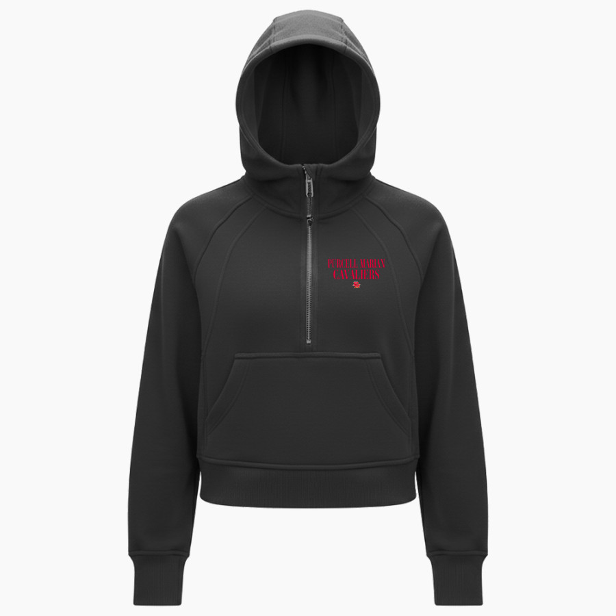PURCELL MARIAN CAVALIERS official sideline store lululemon Women's Scuba Oversized Half-Zip Hoodie