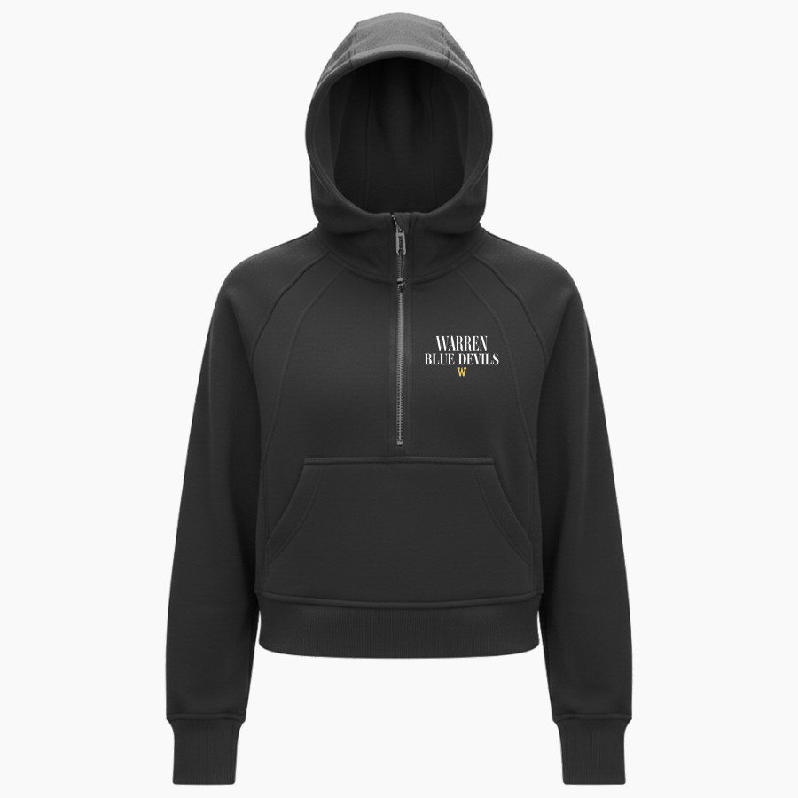 Warren Blue Devils <span class="pdp-name-mascot">Warren Blue Devils</span> lululemon Women's Scuba Oversized Half-Zip Hoodie