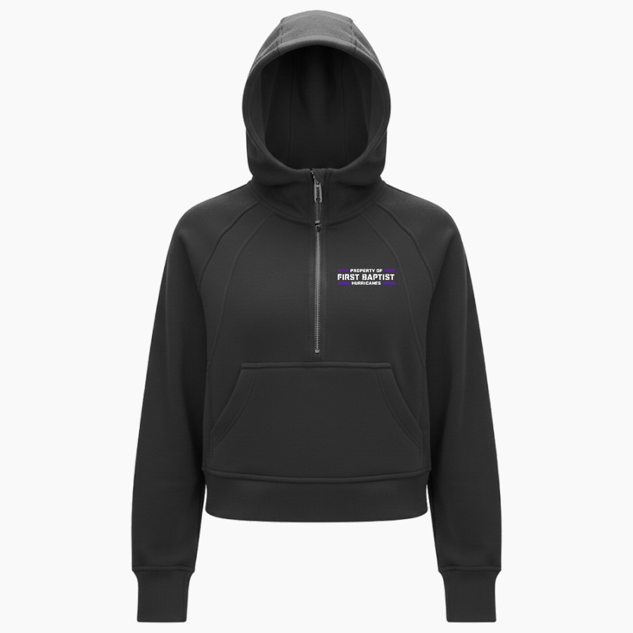 First Baptist Hurricanes <span class="pdp-name-mascot">First Baptist Hurricanes</span> lululemon Women's Scuba Oversized Half-Zip Hoodie