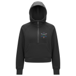 TRINITY HIGH SCHOOL SHAMROCKS <span class="pdp-name-mascot">TRINITY SHAMROCKS</span> lululemon Women's Scuba Oversized Half-Zip Hoodie Front Thumbnail