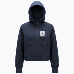 Laconia Christian Academy Timberwolves lululemon Women's Scuba Oversized Half-Zip Hoodie Front Thumbnail