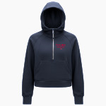 PURCELL MARIAN CAVALIERS official sideline store lululemon Women's Scuba Oversized Half-Zip Hoodie Front Thumbnail