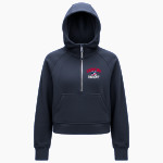 MacArthur Generals <span class="pdp-name-mascot">MACARTHUR HIGH SCHOOL Generals</span> lululemon Women's Scuba Oversized Half-Zip Hoodie Front Thumbnail