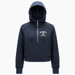 KINGFISHER HIGH SCHOOL YELLOWJACKETS <span class="pdp-name-mascot">KINGFISHER YELLOWJACKETS</span> lululemon Women's Scuba Oversized Half-Zip Hoodie Front Thumbnail