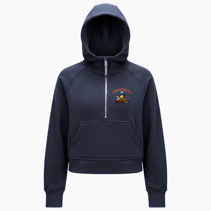 GRacademic GRacademic <span class="pdp-name-mascot">GRAcademic</span> lululemon Women's Scuba Oversized Half-Zip Hoodie