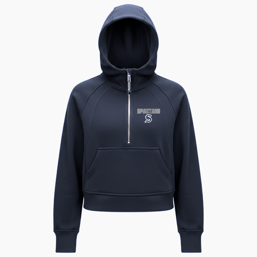SPRINGFIELD TOWNSHIP HIGH SCHOOL SPARTANS <span class="pdp-name-mascot">SPRINGFIELD TOWNSHIP SPARTANS</span> lululemon Women's Scuba Oversized Half-Zip Hoodie