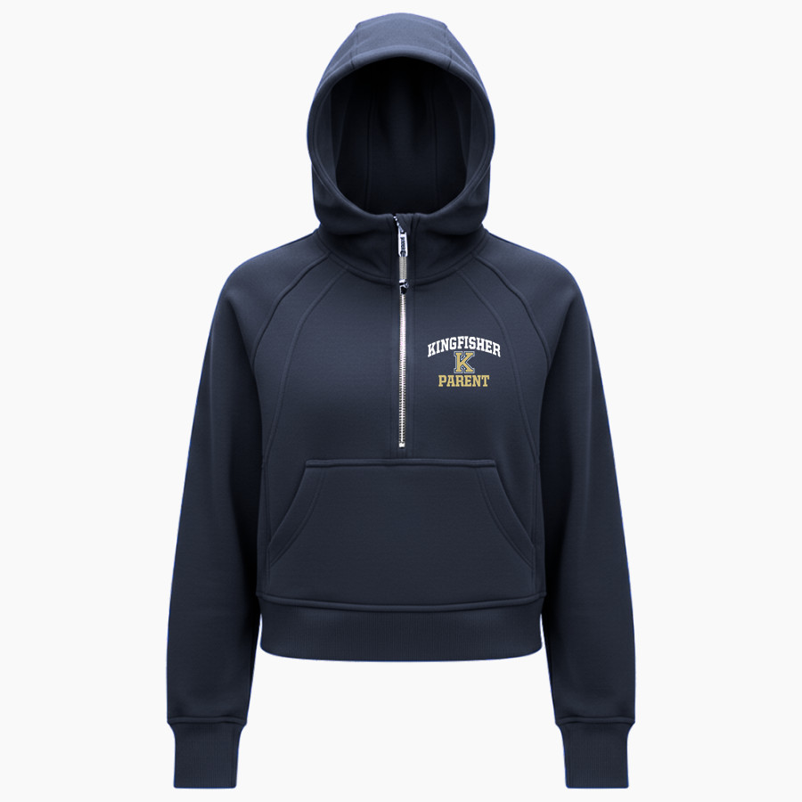 KINGFISHER HIGH SCHOOL YELLOWJACKETS <span class="pdp-name-mascot">KINGFISHER YELLOWJACKETS</span> lululemon Women's Scuba Oversized Half-Zip Hoodie