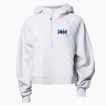 ACHIEVEMENT FIRST AMISTAD HIGH SCHOOL WOLVES <span class="pdp-name-mascot">ACHIEVEMENT FIRST AMISTAD WOLVES</span> lululemon Women's Scuba Oversized Half-Zip Hoodie Front Thumbnail
