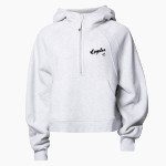 HERON LAKE-OKABENA Coyotes <span class="pdp-name-mascot">HERON LAKE - OKABENA Coyotes</span> lululemon Women's Scuba Oversized Half-Zip Hoodie Front Thumbnail