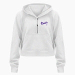 Collinsville Kahoks lululemon Women's Scuba Oversized Half-Zip Hoodie Front Thumbnail