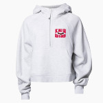 KAUAI HIGH SCHOOL RED RAIDERS <span class="pdp-name-mascot">KAUAI RED RAIDERS</span> lululemon Women's Scuba Oversized Half-Zip Hoodie Front Thumbnail