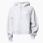 HAMPTON HIGH SCHOOL BULLDOGS <span class="pdp-name-mascot">HAMPTON BULLDOGS</span> lululemon Women's Scuba Oversized Half-Zip Hoodie Front Thumbnail