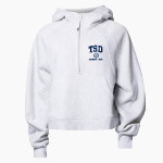 Texas School for the Deaf lululemon Women's Scuba Oversized Half-Zip Hoodie Front Thumbnail