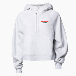 Collier Baseball And Softball Baseball And Softball <span class="pdp-name-mascot">Collier Baseball And Softball Baseball And Softball</span> lululemon Women's Scuba Oversized Half-Zip Hoodie Front Thumbnail