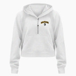 HIGHLAND HIGH SCHOOL HUSKIES lululemon Women's Scuba Oversized Half-Zip Hoodie Front Thumbnail