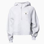 PERRYSBURG HIGH SCHOOL YELLOW JACKETS <span class="pdp-name-mascot">PERRYSBURG YELLOW JACKETS</span> lululemon Women's Scuba Oversized Half-Zip Hoodie Front Thumbnail