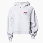 SMITHVILLE HIGH SCHOOL BRAVES <span class="pdp-name-mascot">SMITHVILLE BRAVES</span> lululemon Women's Scuba Oversized Half-Zip Hoodie Front Thumbnail