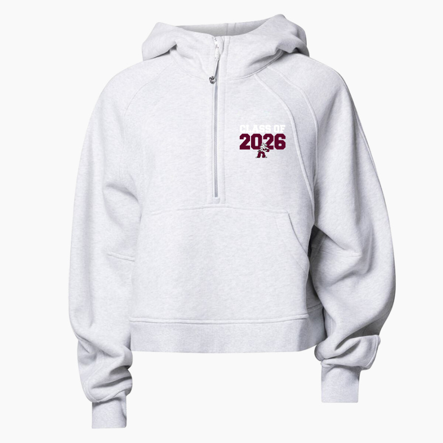 COBDEN HIGH SCHOOL APPLEKNOCKERS <span class="pdp-name-mascot">COBDEN APPLEKNOCKERS</span> lululemon Women's Scuba Oversized Half-Zip Hoodie