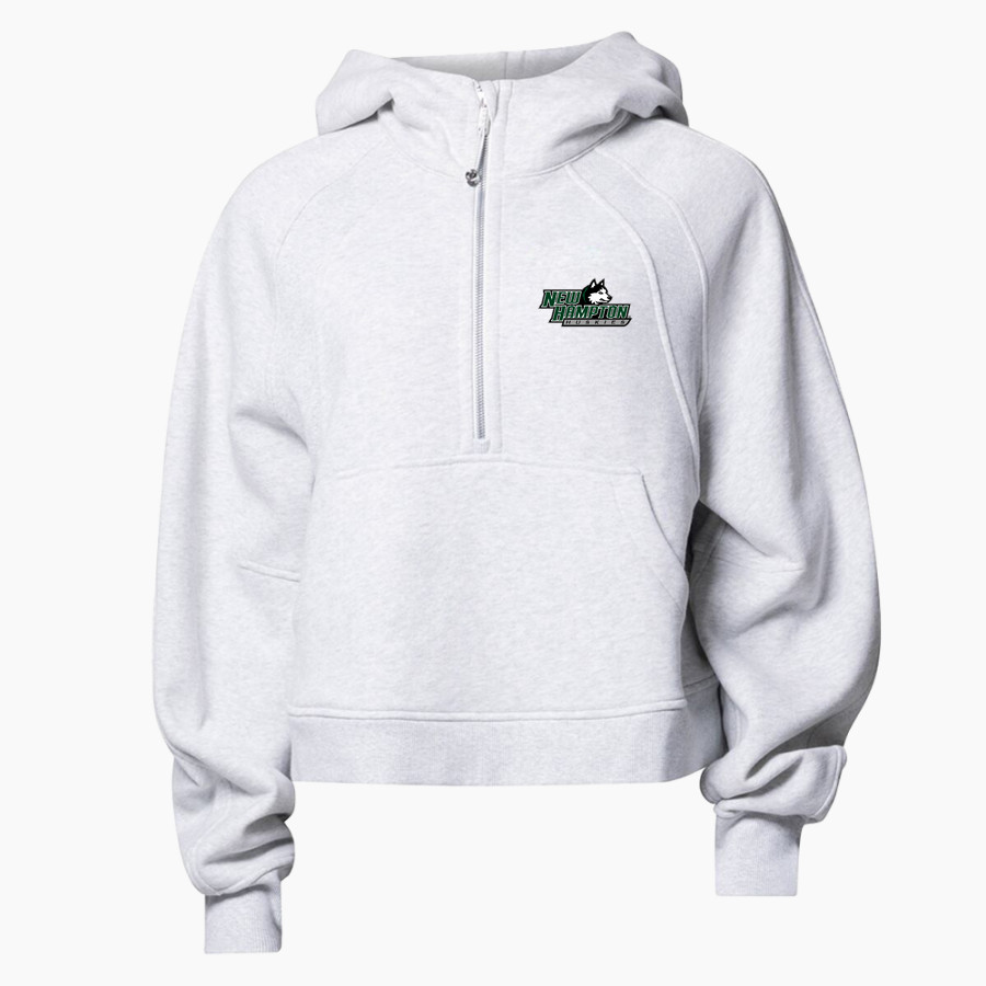 NEW HAMPTON HUSKIES <span class="pdp-name-mascot">NEW HAMPTON SCHOOL HUSKIES</span> lululemon Women's Scuba Oversized Half-Zip Hoodie