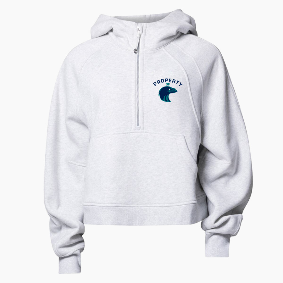 AUBURN RIVERSIDE HIGH SCHOOL RAVENS <span class="pdp-name-mascot">AUBURN RIVERSIDE RAVENS</span> lululemon Women's Scuba Oversized Half-Zip Hoodie