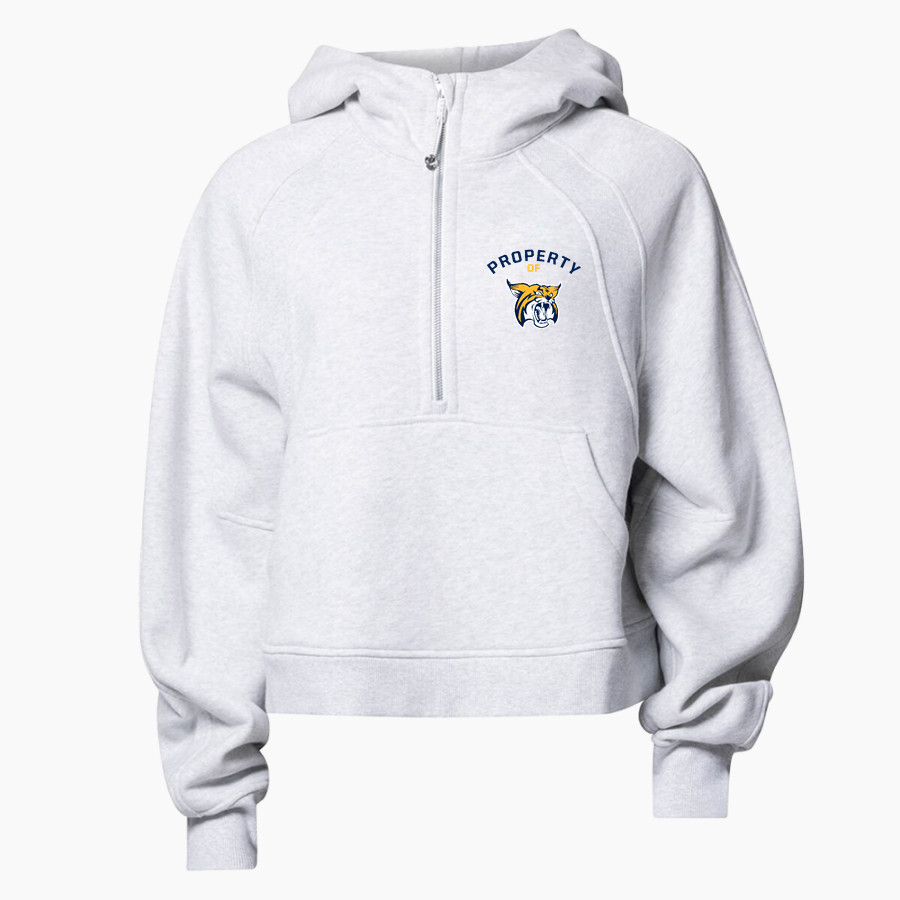 BOCA RATON HIGH SCHOOL BOBCATS <span class="pdp-name-mascot">BOCA RATON BOBCATS</span> lululemon Women's Scuba Oversized Half-Zip Hoodie