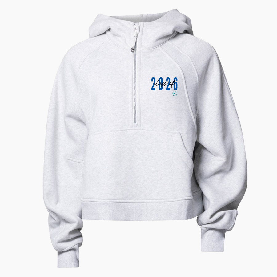 ACHIEVEMENT FIRST AMISTAD HIGH SCHOOL WOLVES <span class="pdp-name-mascot">ACHIEVEMENT FIRST AMISTAD WOLVES</span> lululemon Women's Scuba Oversized Half-Zip Hoodie