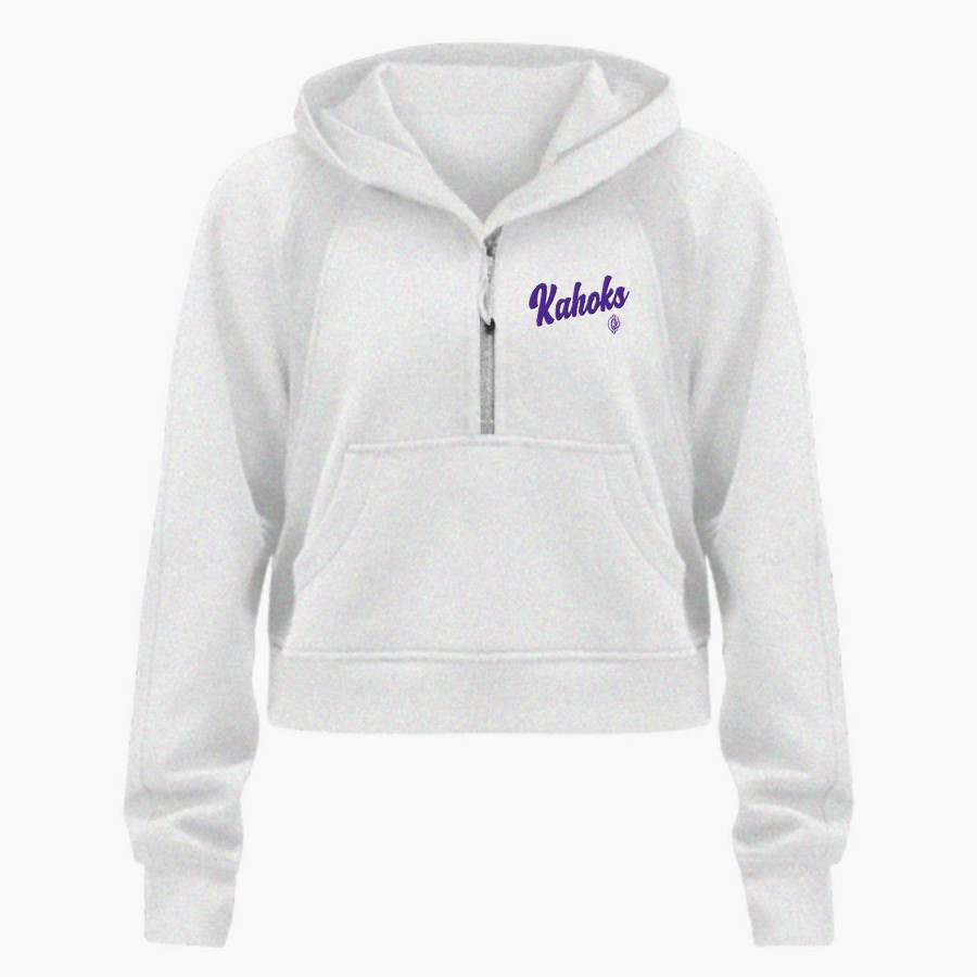 Collinsville Kahoks lululemon Women's Scuba Oversized Half-Zip Hoodie