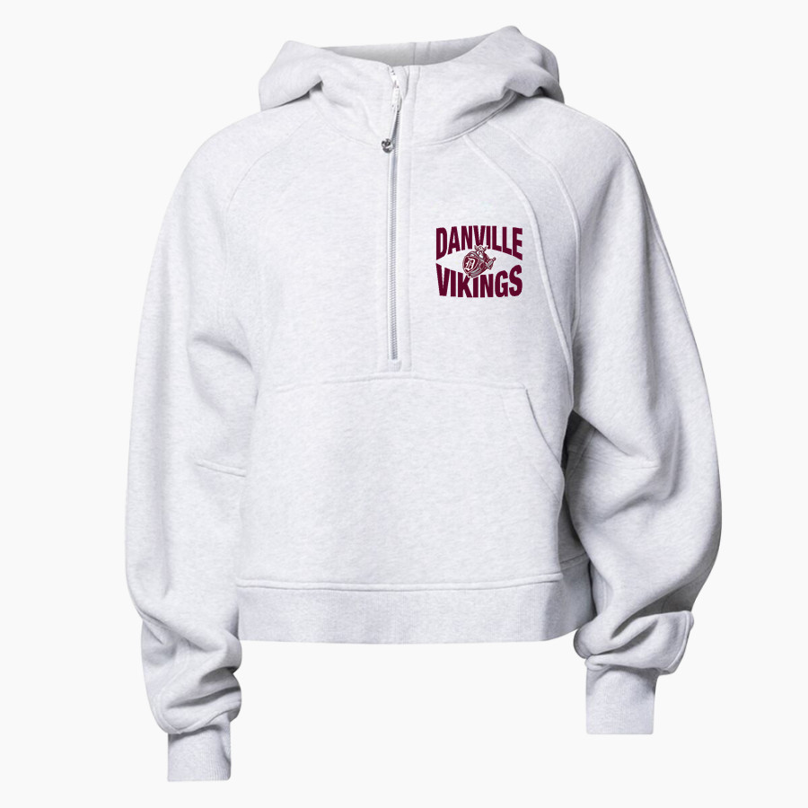 DANVILLE HIGH SCHOOL VIKINGS <span class="pdp-name-mascot">DANVILLE VIKINGS</span> lululemon Women's Scuba Oversized Half-Zip Hoodie