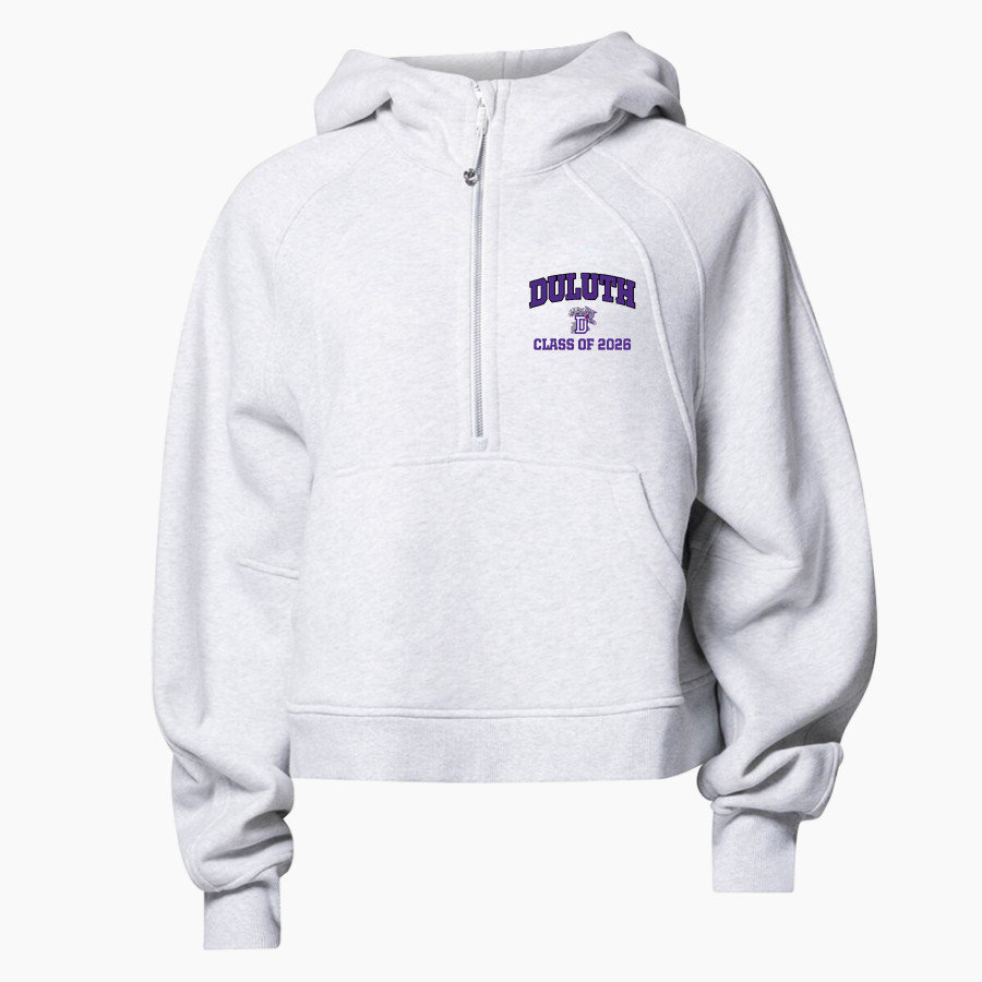 DULUTH HIGH SCHOOL WILDCATS <span class="pdp-name-mascot">DULUTH WILDCATS</span> lululemon Women's Scuba Oversized Half-Zip Hoodie