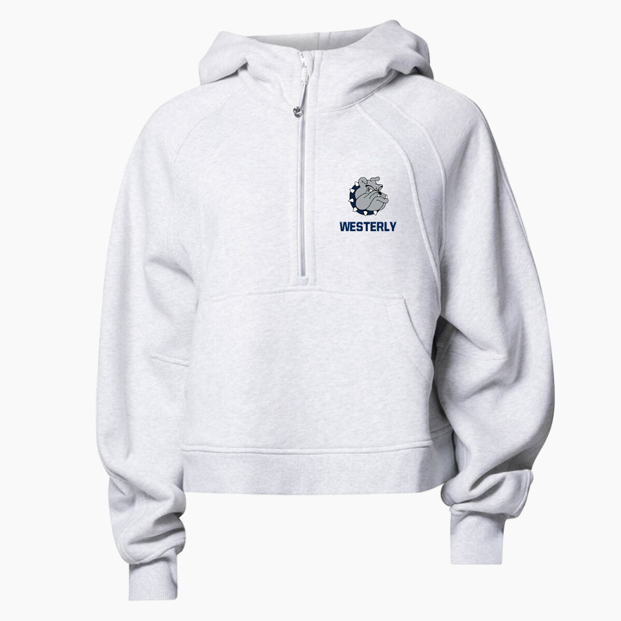 Westerly Bulldogs <span class="pdp-name-mascot">Westerly Bulldogs</span> lululemon Women's Scuba Oversized Half-Zip Hoodie