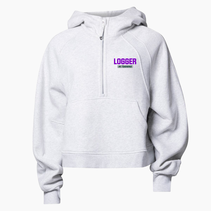 Scio Loggers <span class="pdp-name-mascot">Scio Loggers</span> lululemon Women's Scuba Oversized Half-Zip Hoodie