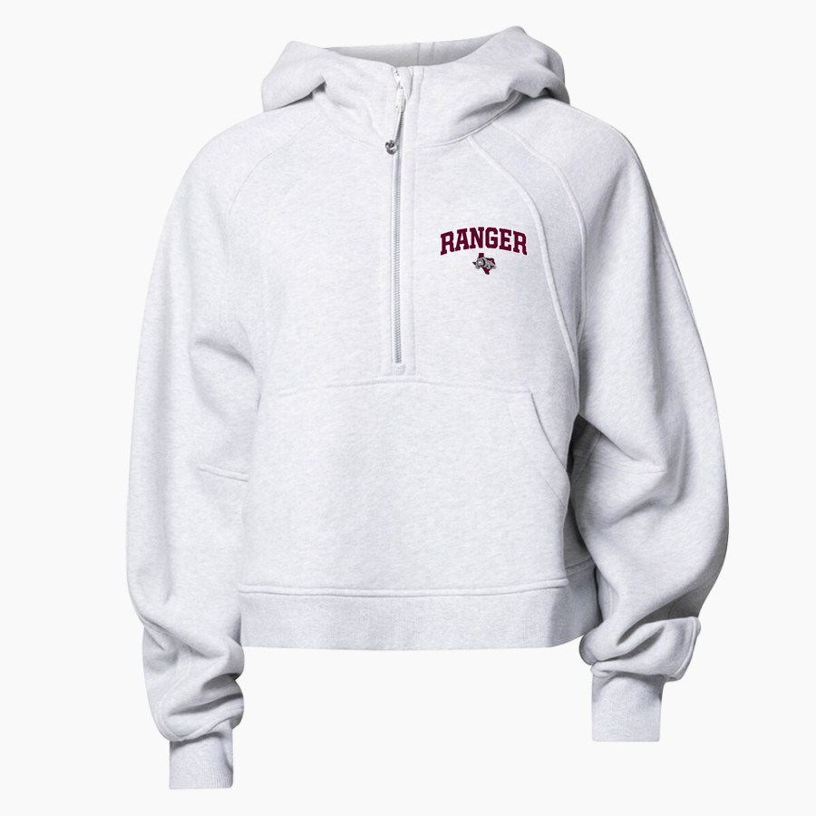 RANGER HIGH SCHOOL BULLDOGS <span class="pdp-name-mascot">RANGER BULLDOGS</span> lululemon Women's Scuba Oversized Half-Zip Hoodie