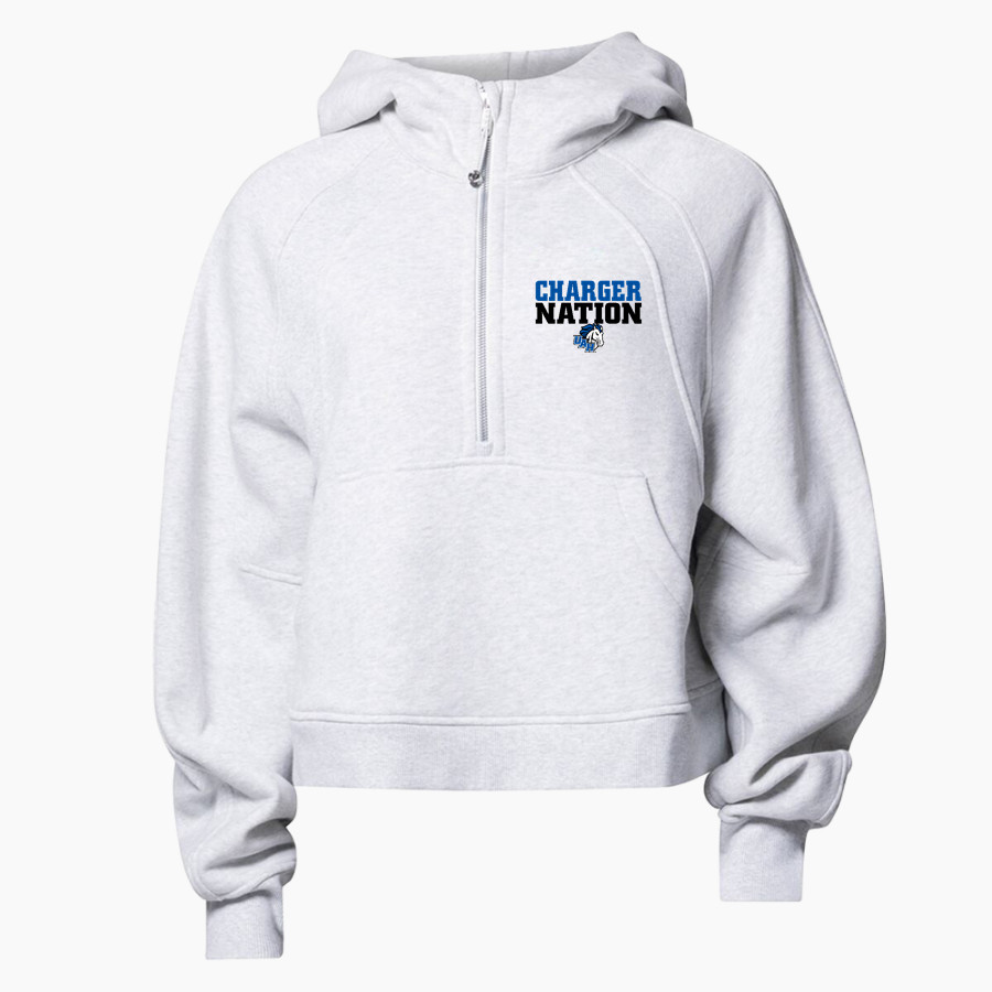 UAH Chargers <span class="pdp-name-mascot">University of Alabama Chargers</span> lululemon Women's Scuba Oversized Half-Zip Hoodie