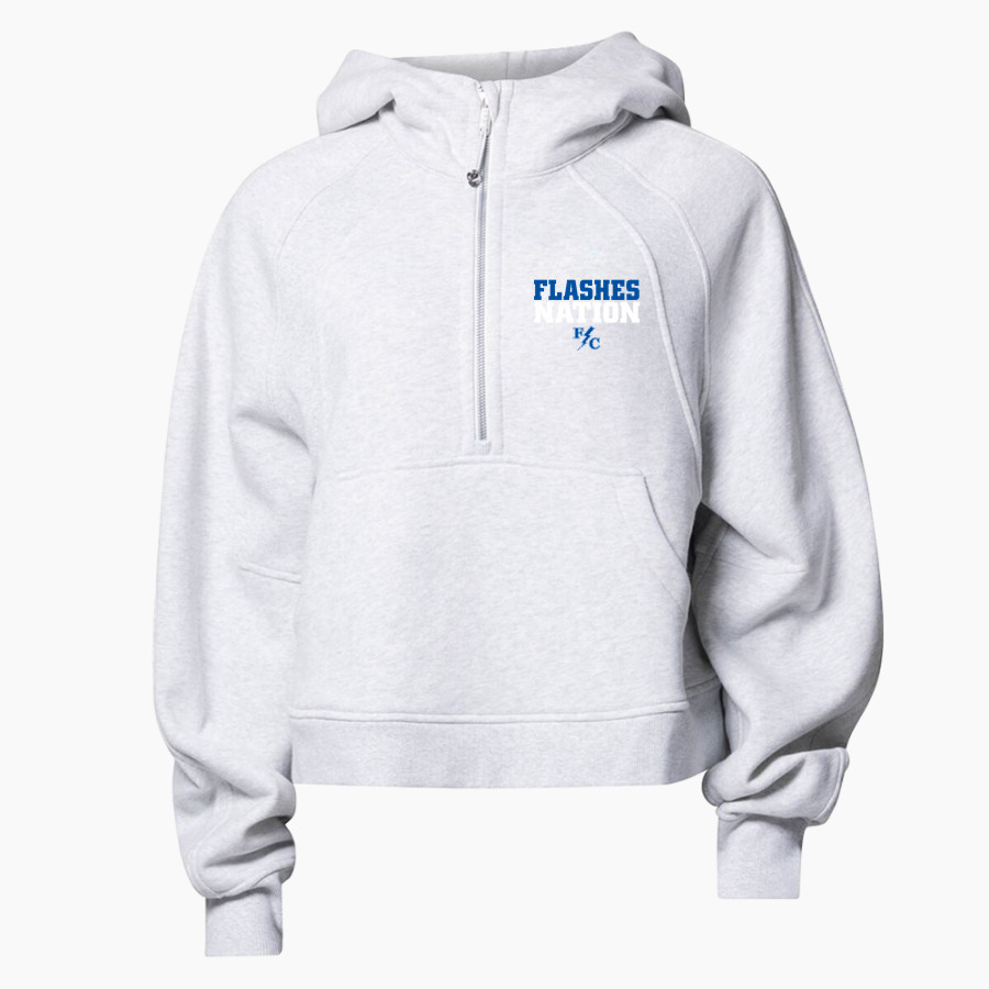 Franklin Central Flashes <span class="pdp-name-mascot">Franklin Central Flashes</span> lululemon Women's Scuba Oversized Half-Zip Hoodie