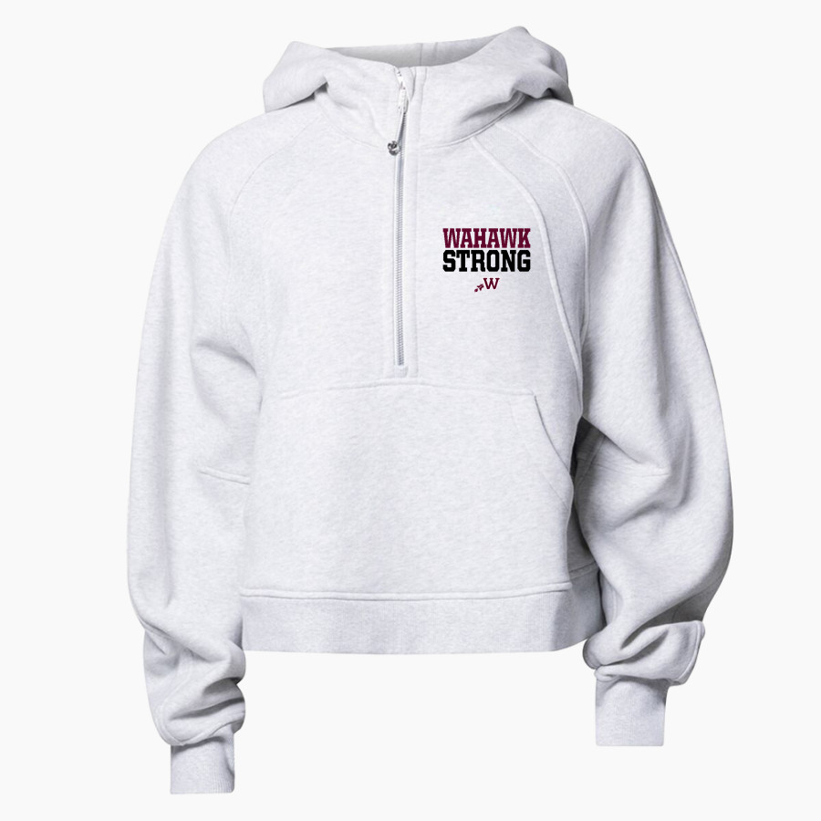 WEST HIGH SCHOOL WAHAWKS <span class="pdp-name-mascot">WEST WAHAWKS</span> lululemon Women's Scuba Oversized Half-Zip Hoodie